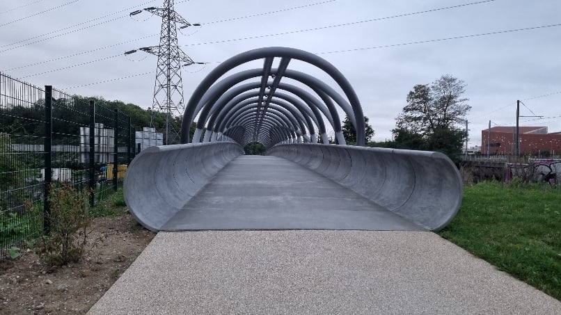 Passerelle des Louvresses 1